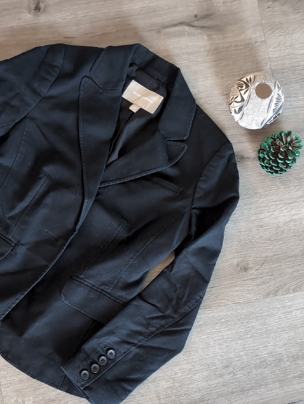 Banana Republic Black Tailored Women's Blazer